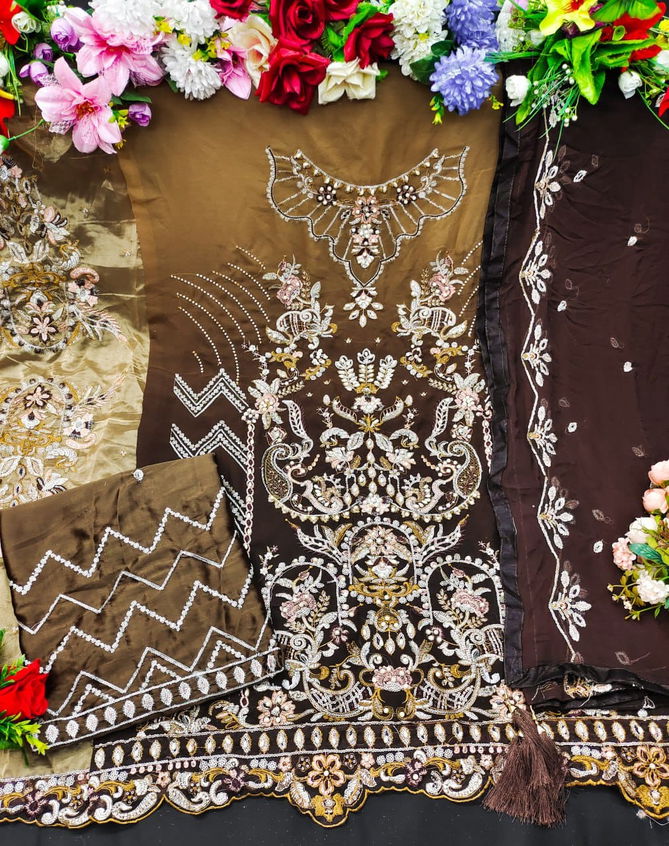  AK 143 Georgette Embroidery Pakistani Suits Exporters In India